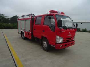 程力威牌CLW5070GXFSG20/QL型水罐消防車